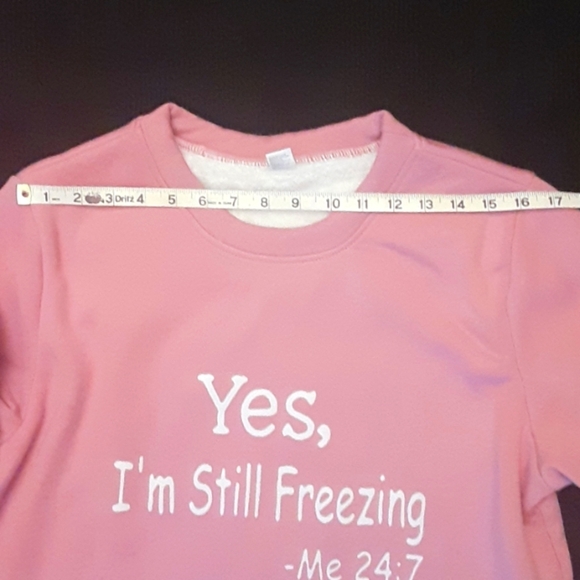 Pink Graphic Sweatshirt - Picture 3 of 8